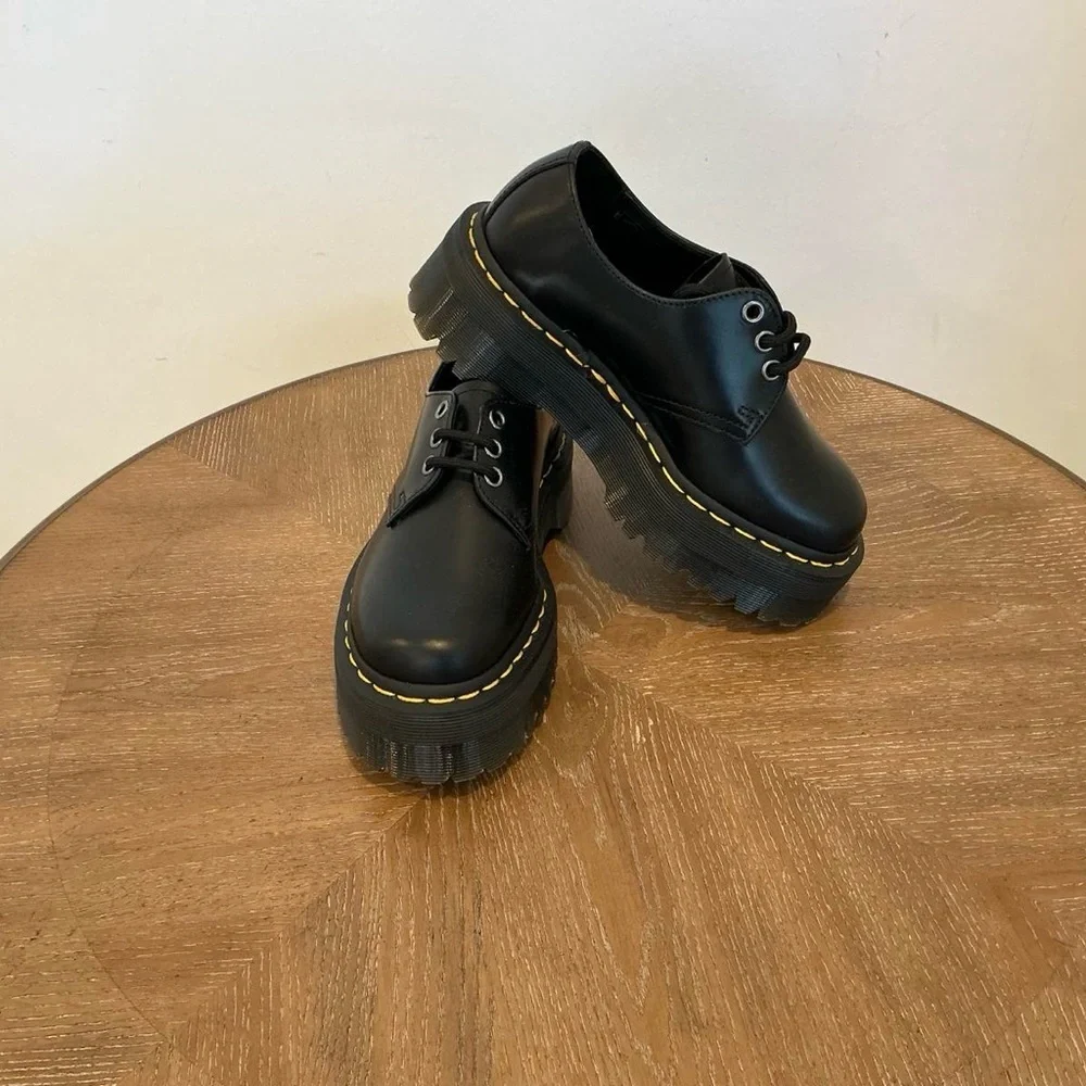 Dr.Martens 1461 SMOOTH LEATHER PLATFORM SHOES